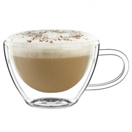 Набор чашек 385мл Thermic Glass, 2шт