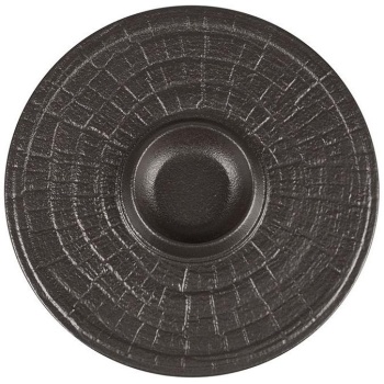 Блюдо для подачи Ø25см Black RAW Stellar
