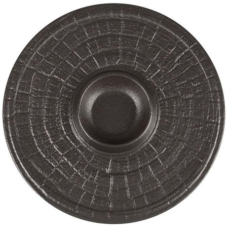 Блюдо для подачи Ø25см Black RAW Stellar
