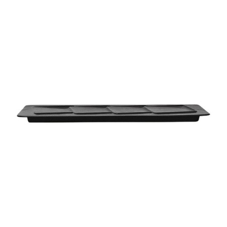 Менажница 37.5x14.5см CREATE Karbon black