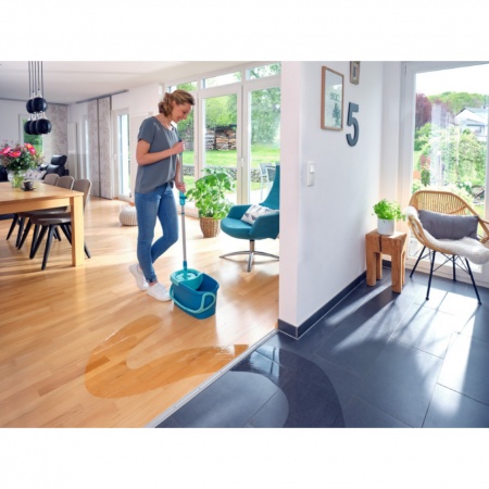 Комплект для уборки Clean Twist Ergo Disc Mop ведро 6л с отжимом и моп