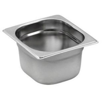 Гастроемкость GN 1/6 176x162x(h)65мм 1л нерж.сталь 304 Ozti