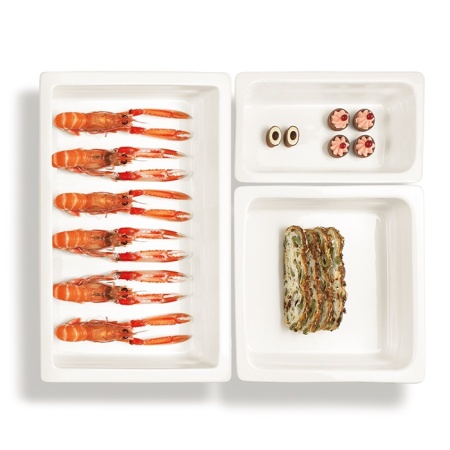 Гастроемкость GN2/3 32.5x35.4x(h)6.5cм 4780мл BUFFET