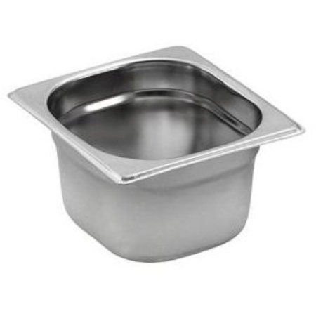 Гастроемкость GN 1/6 176x162x(h)65мм 1л нерж.сталь 304 Ozti