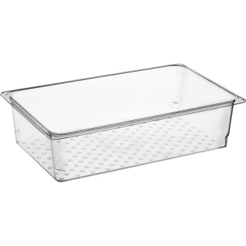 Гастроемкость перфорированная GN 1/1 53x32.5x12.7см Camwear прозрачная