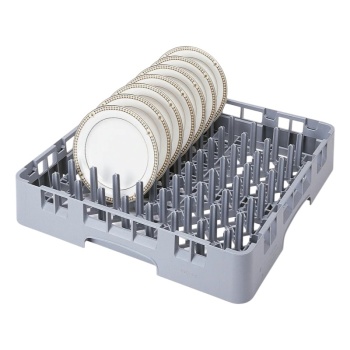 Кассета-cтойка для посуды штырьковая 9x9 рядов серый Cambro, 2шт