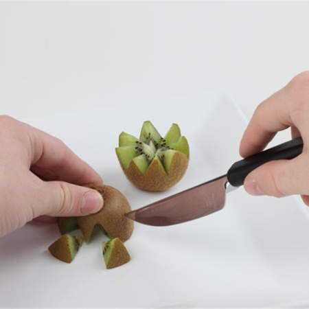 Нож-декоратор для фруктов 16см ORANGE с V-образным лезвием APS