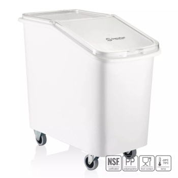 Контейнер для сыпучих продуктов 102л белый