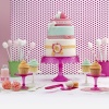 Подставка для торта Ø23x15см Sweetable фуксия