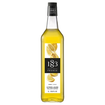 Сироп 1883 Желтый лимон (Yellow lemon), 1л - стекло