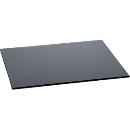 Плато квадратное стекло черное 50x50см