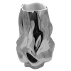 Ваза 32см Flame Silver