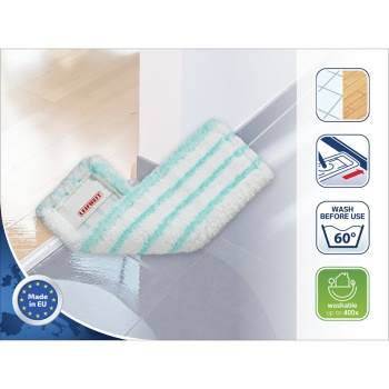 Сменная насадка для швабры Profi XL 42см micro duo тряпка для всех типов полов