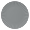 Тарелка плоская Ø21см RIBBY графит