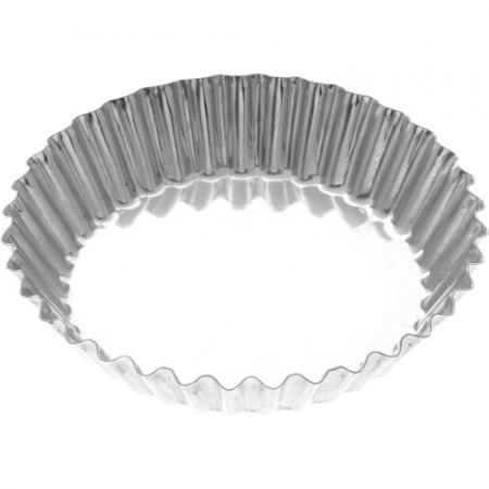 Форма для выпечки тарталеток 100/80x22мм тисненое дно