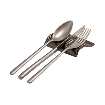 Подставка для столовых приборов 10x8x(h)2.5см PHOBOS коричневая