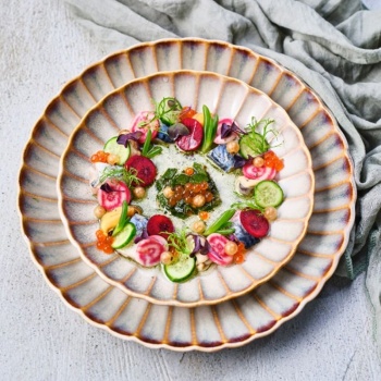 Тарелка десертная Ø20.8x(h)2.8см ASTERA Pearl