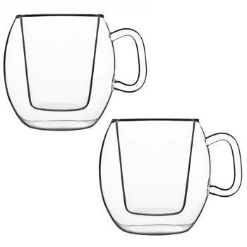 Набор кружек 300мл SUPREMO COFFEE Thermic Glass, 2шт
