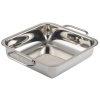 Гастроемкость с ручками 3.2л 25.5x25.5x(h)6.5см нерж.сталь