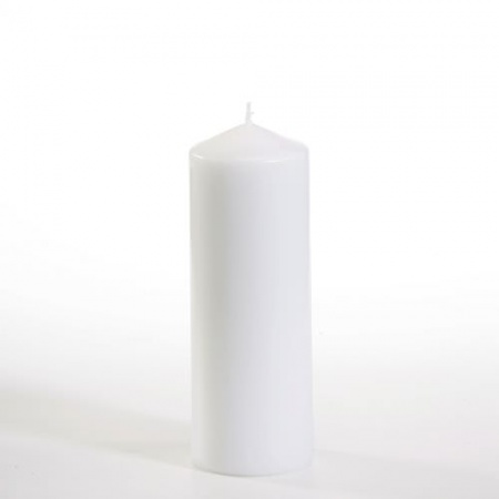 Свеча белая Ø60x(h)165мм WHITE