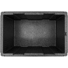 Контейнер изотермический 60л 60x40x40см с крышкой STP PRO черный