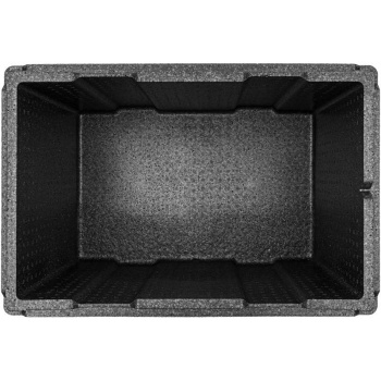 Контейнер изотермический 60л 60x40x40см с крышкой STP PRO черный