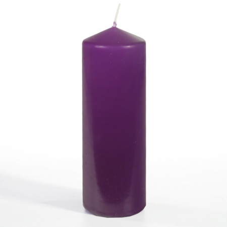 Свеча Ø70х(h)200мм PURPLE
