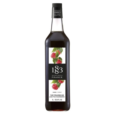 Сироп 1883 Холодный чай со вкусом малины (Iced Tea Raspberry), 1л - стекло