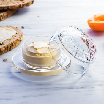 Масленка с крышкой 70мл 9.5x6.5см VERSAILLES