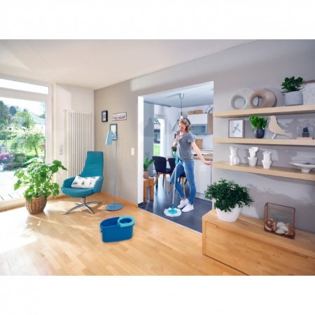 Комплект для уборки Clean Twist Ergo Disc Mop ведро 6л с отжимом и моп