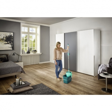 Комплект для уборки Clean Twist М ведро 20л с отжимом и швабра 33см