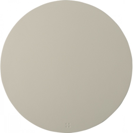 Плейсмат круглый ø38см PVC слоновая кость