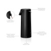 Термос с механической помпой 1.8л черный