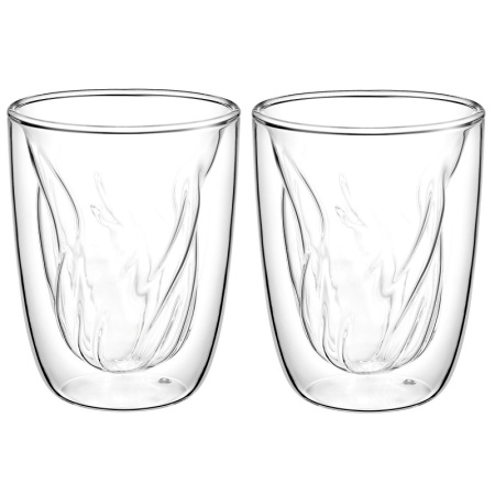 Набор стаканов 250мл BarWare термостекло двойные стенки, 2шт