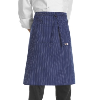 Фартук короткий - цвет france - 65% полиэстер, 35% хлопок - 150г/м2