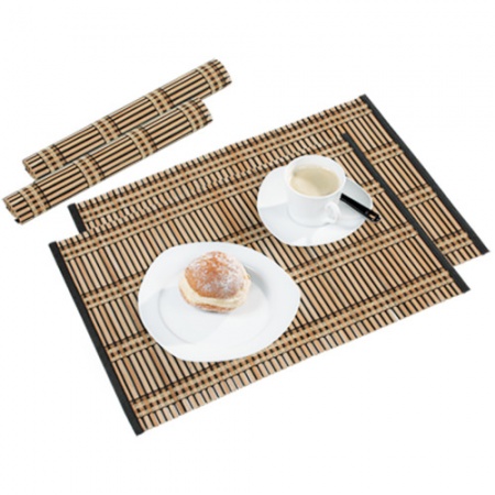 Салфетка под посуду 44.5х30см БАМБУКОВАЯ 2шт