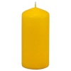 Свеча желтая Ø6x(h)13см GOLDEN YELLOW Pap Star