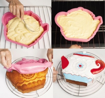 Форма силиконовая "Чайник" 280x223мм Pavoni