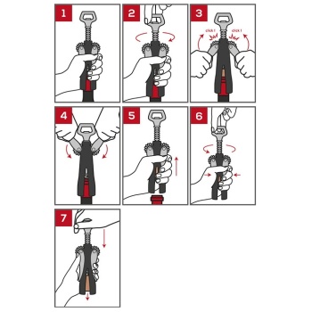 Штопор с двойным рычагом SOUVERAIN Black