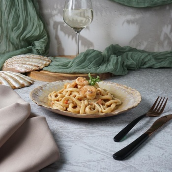 Тарелка Ø24см "Pearl Frutti di Mare" керамика