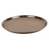 Поднос с нескользящей поверхностью Ø40.5см Cambro коричневый