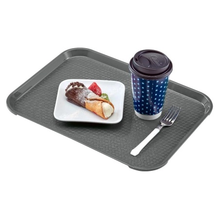 Поднос текстурная поверхность 45x35см Cambro серый