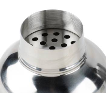 Шейкер барный 550мл Profi-Chef нержавеющая сталь