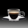 Набор чашек 65мл с блюдцами ESPRESSO Thermic Glass, 2шт