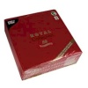 Салфетка 1/4 33x33см ROYAL Collection бордовая, 50шт