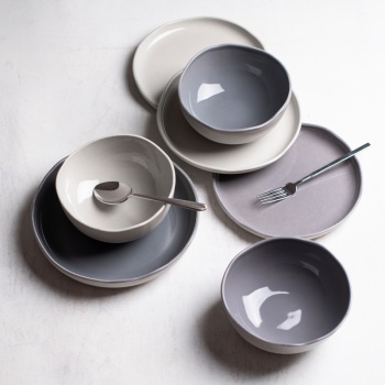 Тарелка плоская Ø21см Gris Cras