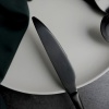 Нож столовый 23.5см Alessi-Black черный матовый цвет PVD покрытие