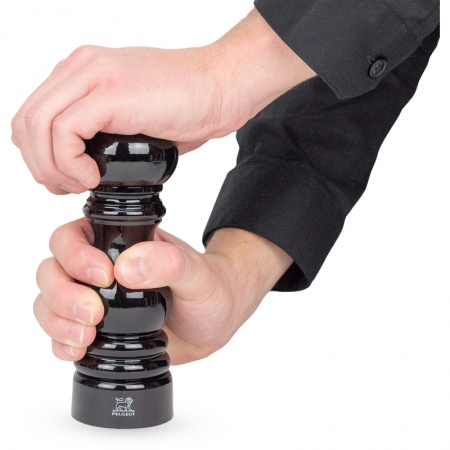 Мельница для соли PARIS Lacquered Black 18см