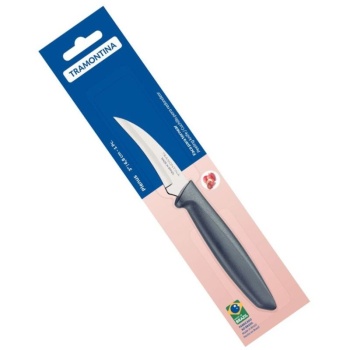 Нож для овощей и фруктов 6.8см PLENUS с изогнутым лезвием