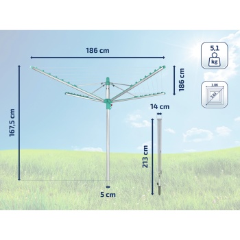 Сушилка-зонт для белья Linomatic 400 Easy